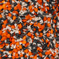 Halloween Confetti Sprinkles - 10 Ounces - Ghost Bat Pumpkin Quins - Spooky Dessert Topping Mix