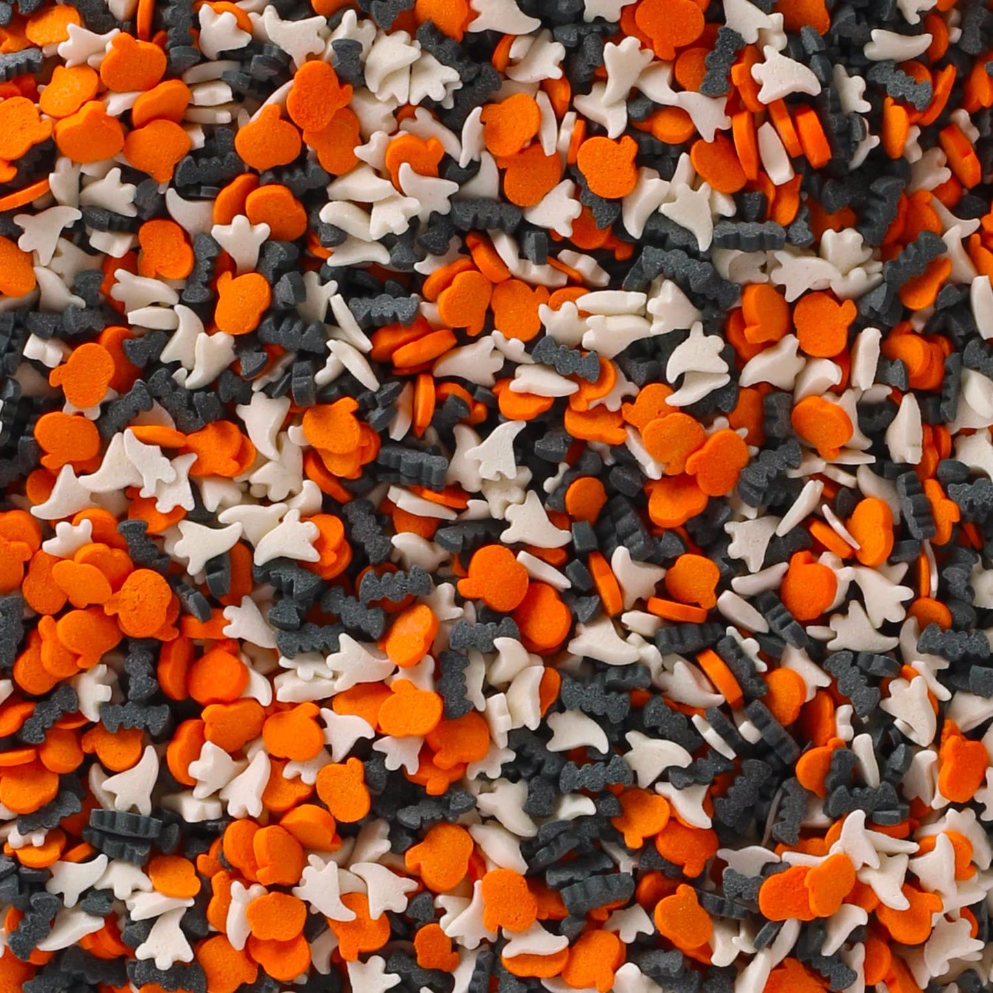 Halloween Confetti Sprinkles - 10 Ounces - Ghost Bat Pumpkin Quins - Spooky Dessert Topping Mix