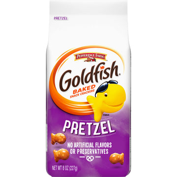 Pepperidge Farm Goldfish Pretzel Crackers, 8 Oz. Bag
