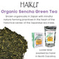 Haiku Japanese Organic Sencha Green Tea, Loose, 3 Ounce Bag