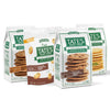 Tates Bake Shop Gluten Free Cookies Variety Pack, 4 Bags, Lemon, Ginger Zinger, Chocolate Chip, Small, Brown/Yellow/Orange