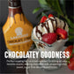 Lakanto Sugar Free Chocolate Syrup - Sweetened With Monk Fruit Sweetener, Zero Net Carbs, Keto Diet Friendly, Vegan, Perfect Top