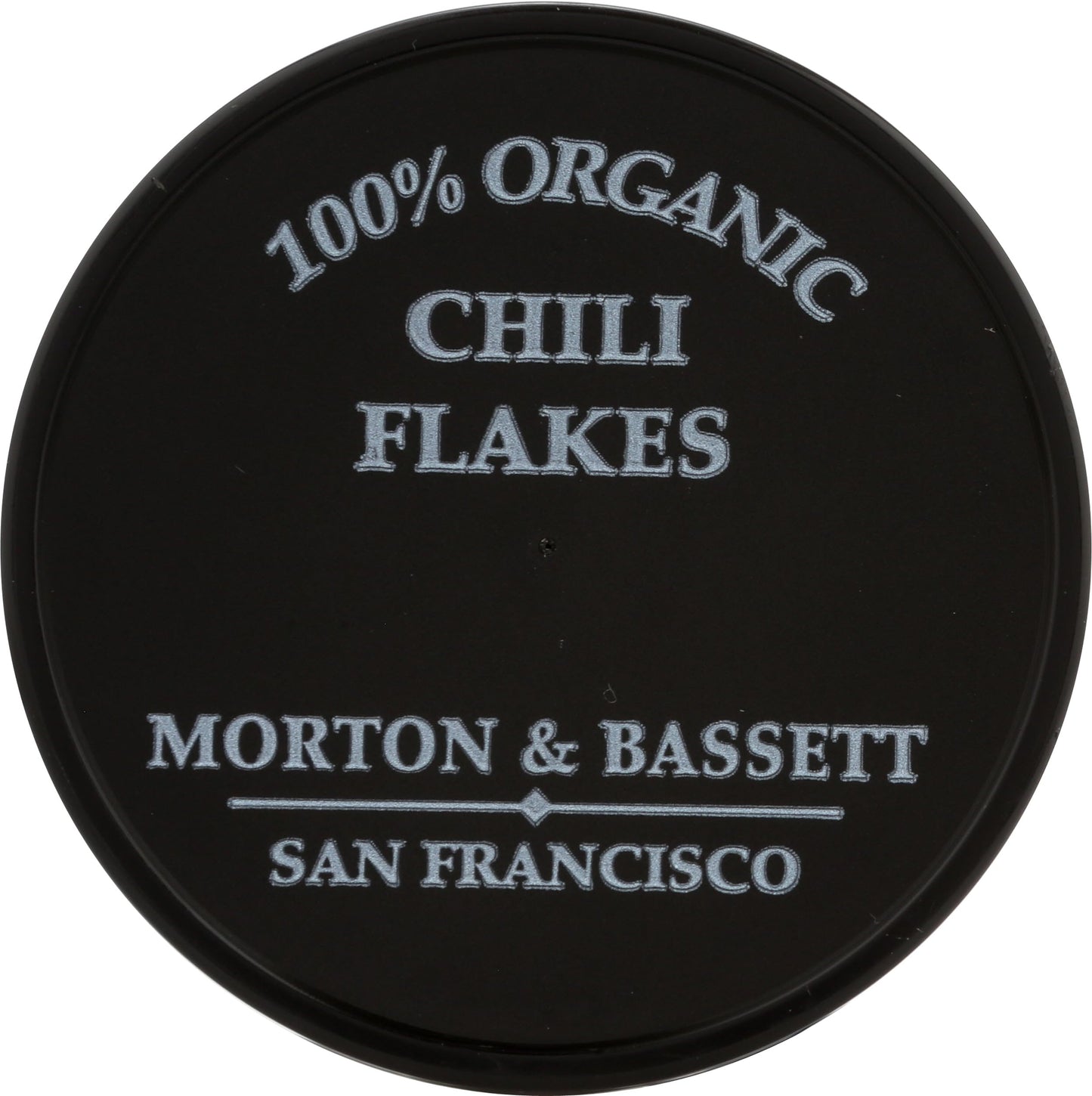 Morton & Bassett Organic Red Chili Flakes, 1.3 Ounce, Plastic, No Color, Model 0016291442856
