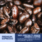 Sarasota Coffee Whole Bean Espresso | Dark Roast Gourmet Coffee Beans | Low Acid, Mold Free, Specialty Grade Bulk Beans | 5Lb (8