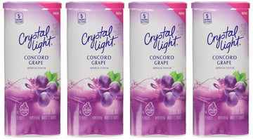 Crystal Light Concord Grape Drink Mix (Pack Of 4)
