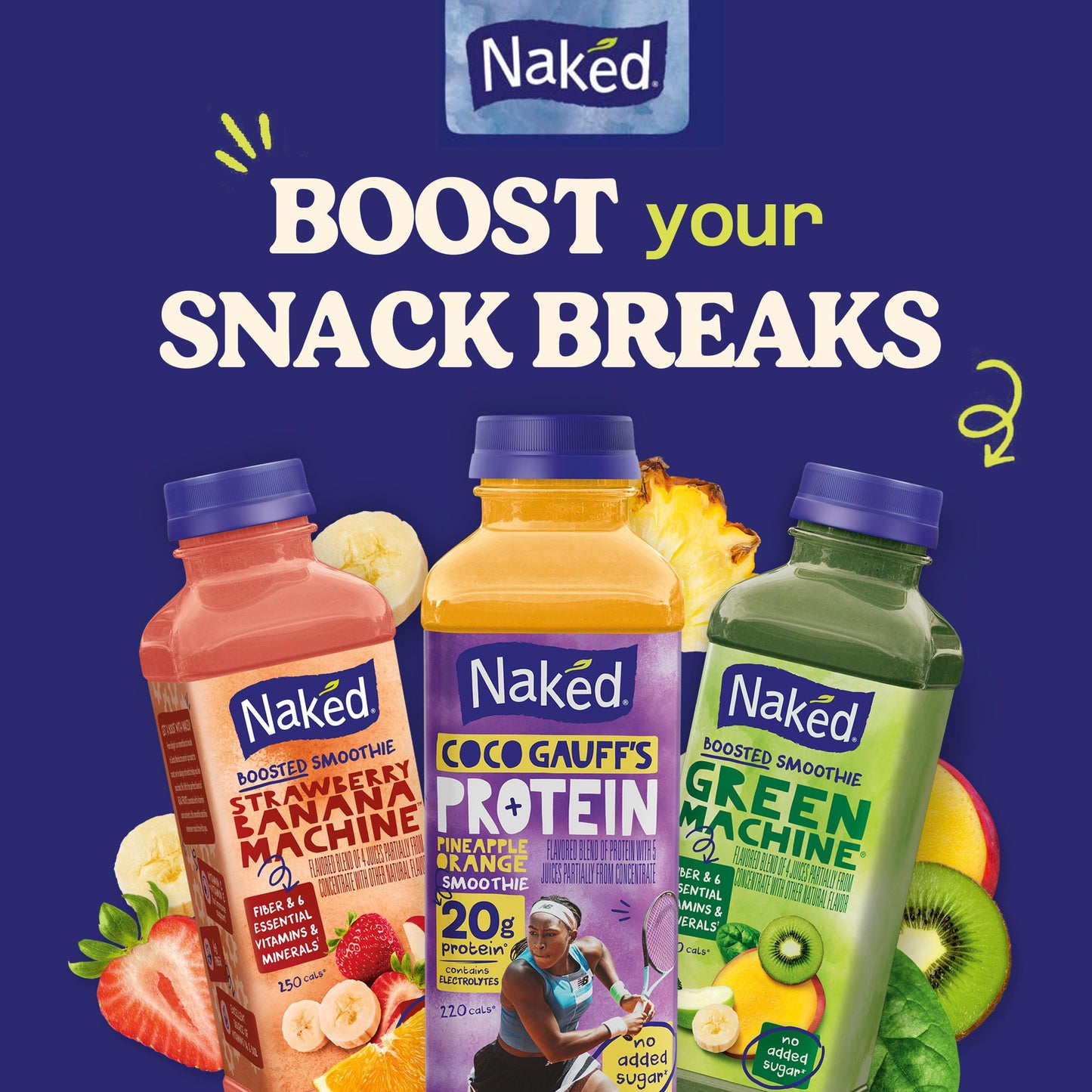 Naked, Juice Blue Machine, 15.2 oz