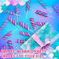 Mermaid Lollipops 20Pk- Swirl Lollipops Mermaid Candy For Little Mermaid Party Favors & Mermaid Party Supplies - Mermaid Suckers