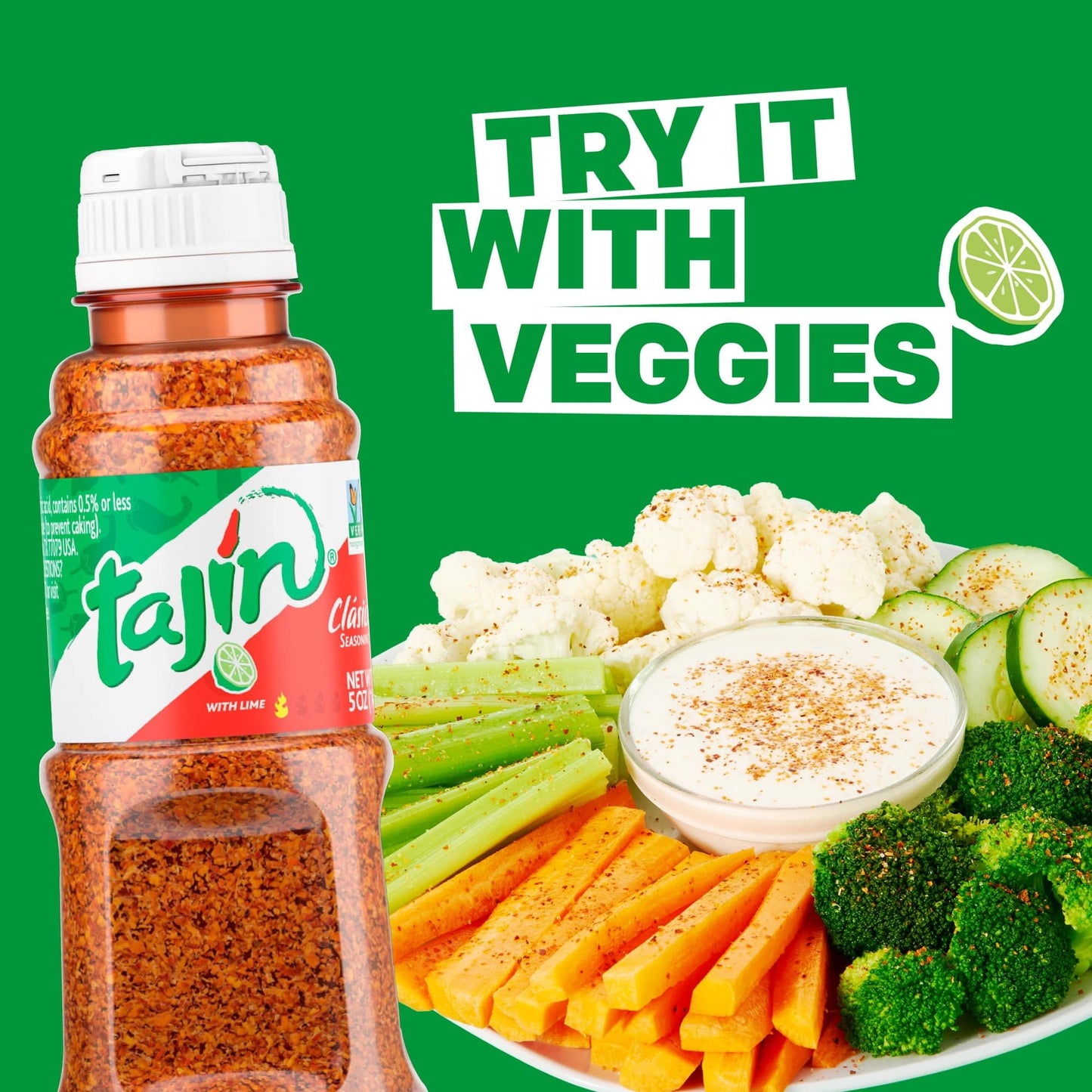 Taj  n Cl  sico Chile Lime Seasoning 5 oz (Pack of 3)