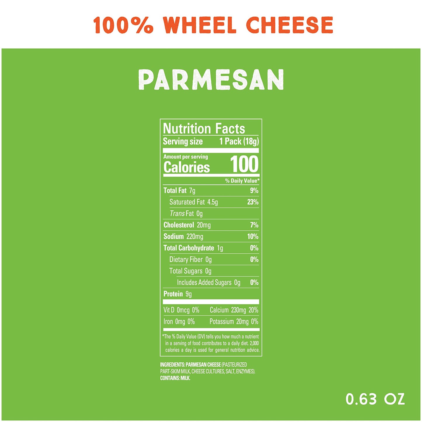 Whisps Parmesan Cheese Crisps Single Serve 8 Pack |Back To School Snack, Keto Snack, Gluten Free, Sugar Free, Low Carb, High Pro