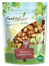 Food to Live - Organic Brazil Nuts, 4 Pounds Non-GMO, Raw, Whole, No Shell, Unsalted, Kosher, Vegan, Keto, Paleo Friendly, Bulk,