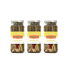 Jalabeaños - Pickled Green Beans With Jalapeño And Garlic - Spicy Dill Pickle Beans For Cocktails, Snacking - Non-Gmo, Kosher, Gluten-Free 16Oz (3-Pack)