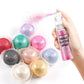 Pandalab Edible Glitter Spray - Pink & Blue Gold Food Grade Luster Dust for Drinks & Desserts, 0.35oz Bottle
