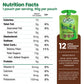 Gogo Squeez Fruit On The Go, Apple Cinnamon, 3.2 Oz (Pack Of 12), Unsweetened Fruit Snacks For Kids, Gluten Free, Nut Free And D