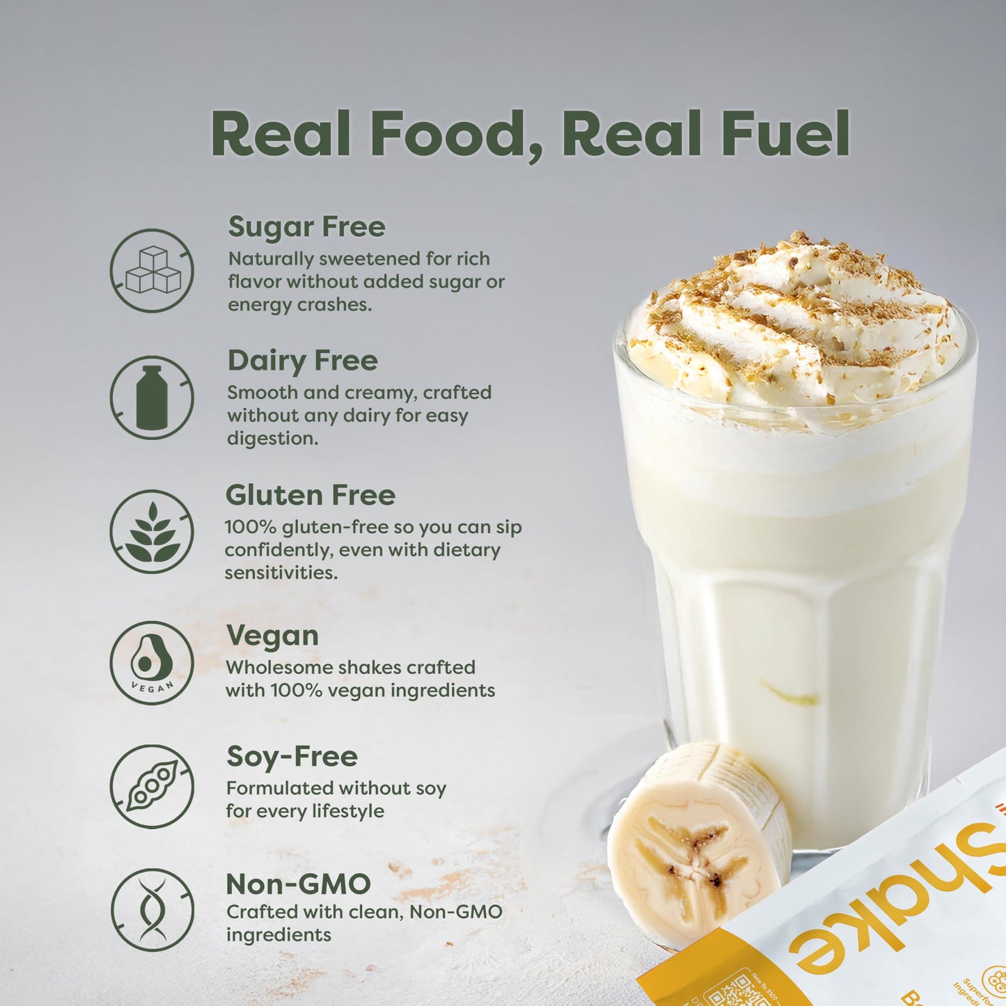 310 Nutrition All-in-One Plant-Based Meal Replacement Shake - High-Fiber Protein with Probiotics, Digestive Enzymes & Adaptogens