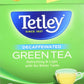 Tetley Green Tea, Decaffeinated - 72 Bags, 4.57 Oz Box