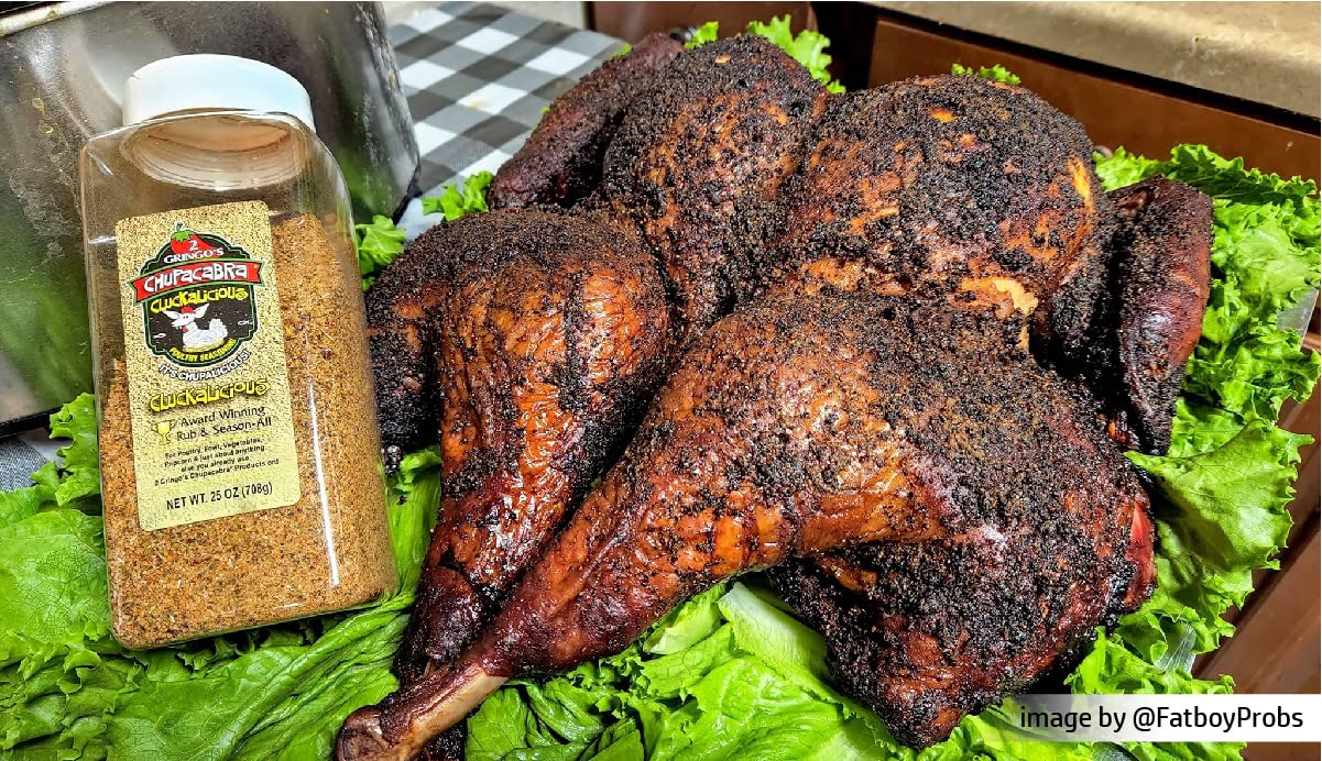 2 Gringos Chupacabra Cluckalicous Poultry Seasoning, 25 Ounces