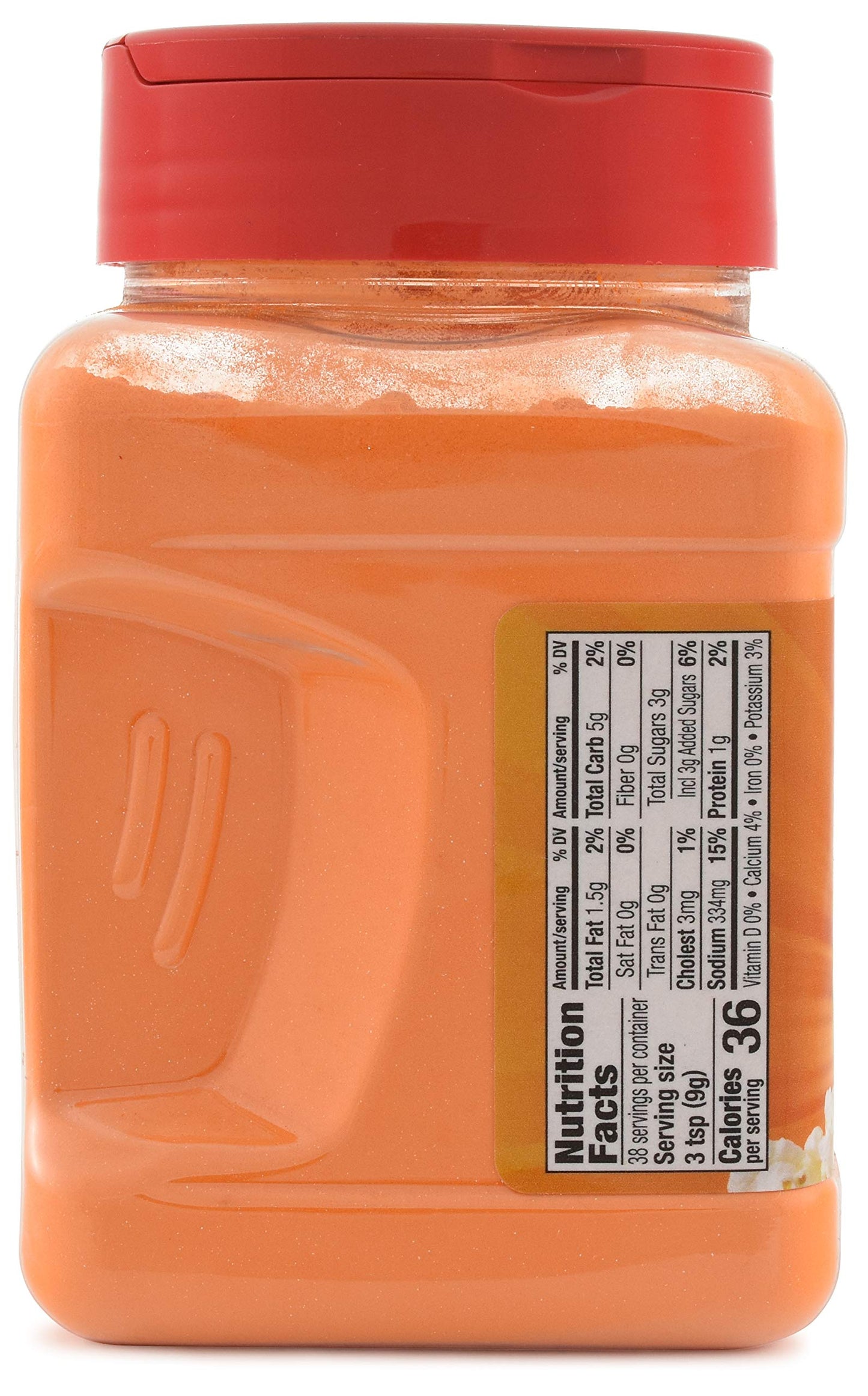Snappy Popcorn Seasoning, Cheddar Cheese, White Cheddar Cheese, 12 oz, Buttery Flavored Theater Popcorn Salt, 19 oz, 3 Count