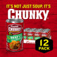 Campbells Chunky Healthy Request Soup, Beef Soup with Country Vegetables, 18.8 Oz Can (Case of 12)
