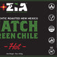 Zia Green Chile Company Original Hatch Green Chile - Flame-Roasted & Diced, Vegan & Gluten-Free, 16oz
