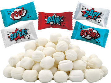 Fruidles Superhero Buttermints, Soft Fruity Candies, After Dinner Mints, Fat-Free, Kosher Certified, Individually Wrapped (55 Pi