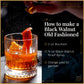 PROOF SYRUP Old Fashioned Cocktail Mix - Black Walnut Flavor - 16oz Handcrafted Syrup with Real Bitters & Cane Sugar