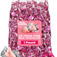 Buha Sweets Milk Chocolate Strawberry Ice Cream Cone Candy - 1 Pound Bag, Individually Wrapped, Red, 100 Pieces