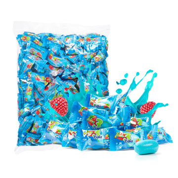 3Bala chewy filled candy (Blue-Raspberry)