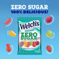 Welchs Zero Sugar Fruity Bites, Island Fruits Snack Box, Gluten Free & Sugar Free Snacks, 3oz Snack Packs (Pack of 6)