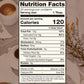 Coffee Booster Mocha Coffee Creamer, Organic Coconut Oil & Grass Fed Ghee, 15 oz Jar, 30 Servings