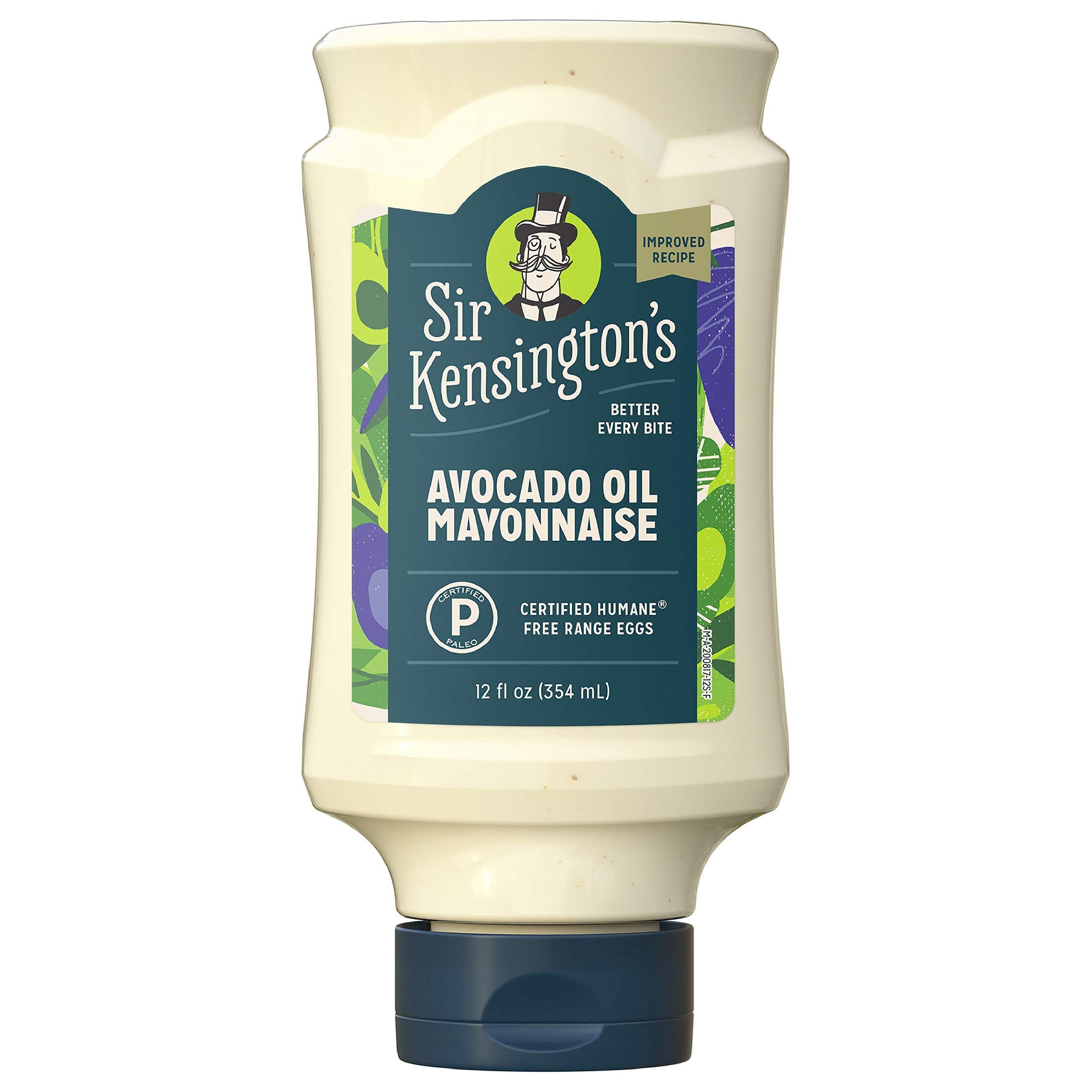 Sir Kensington'S Mayonnaise Avocado Oil Mayo Keto Diet & Paleo Diet Certified Gluten Free & Non-Gmo Project Verified Condiment 1