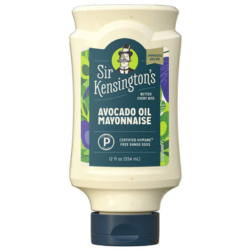 Sir Kensington'S Mayonnaise Avocado Oil Mayo Keto Diet & Paleo Diet Certified Gluten Free & Non-Gmo Project Verified Condiment 1