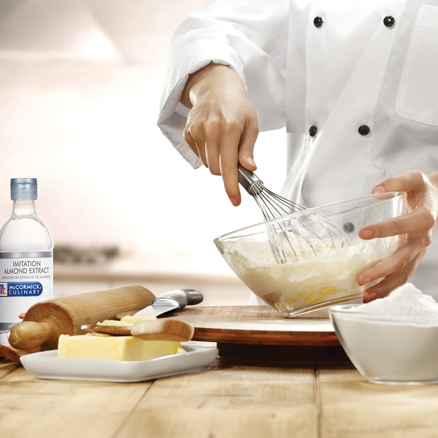 McCormick Culinary compatible with Almond Extract, 16 Fl Oz, Clear, Transparent