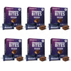 GOODNITE! Chocolate Protein Bites Value Pack - 6 Dark Chocolate Cartons (48 Bites) with 5mg Melatonin & L-Theanine, Vegan, Glute
