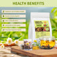 BeleePlanner Dandelion Wolfberry Tea Bags, Natural Blend for Kidneys & Liver Health, 2 Pack/24 Bags