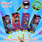 Amos Tastysounds Audio Music Lollipop Candy - Singing Music Lollipop Suckers, Sugar-Free, 4-Pack Variety (Strawberry, Blueberry,