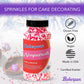Bakerpan Blue And White Jimmies Sprinkles - 4.3 Ounces Sprinkles For Cake Decorating - Edible Blue Sprinkles For Cupcakes, Ice Cream, Cake Decorations (Made In Usa)