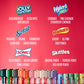 SINGLES TO GO! Sugar Free Drink Mix Variety Pack - 120 Count - 20 Flavors - 0.15 Ounce Packets