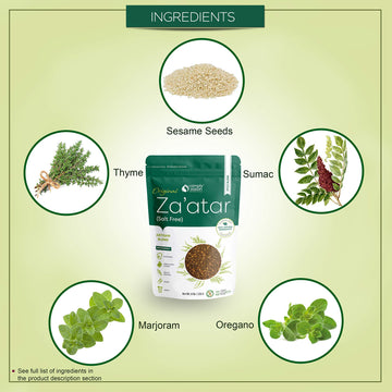 Usimplyseason Zaatar Spice (Original Seasoning, 8 Ounce)