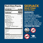 Wild Planet Wild Skipjack Tuna with Dill Pickle Tinned Fish, Canned Tuna, Sustainably Wild-Caught, 3 oz pack of 12