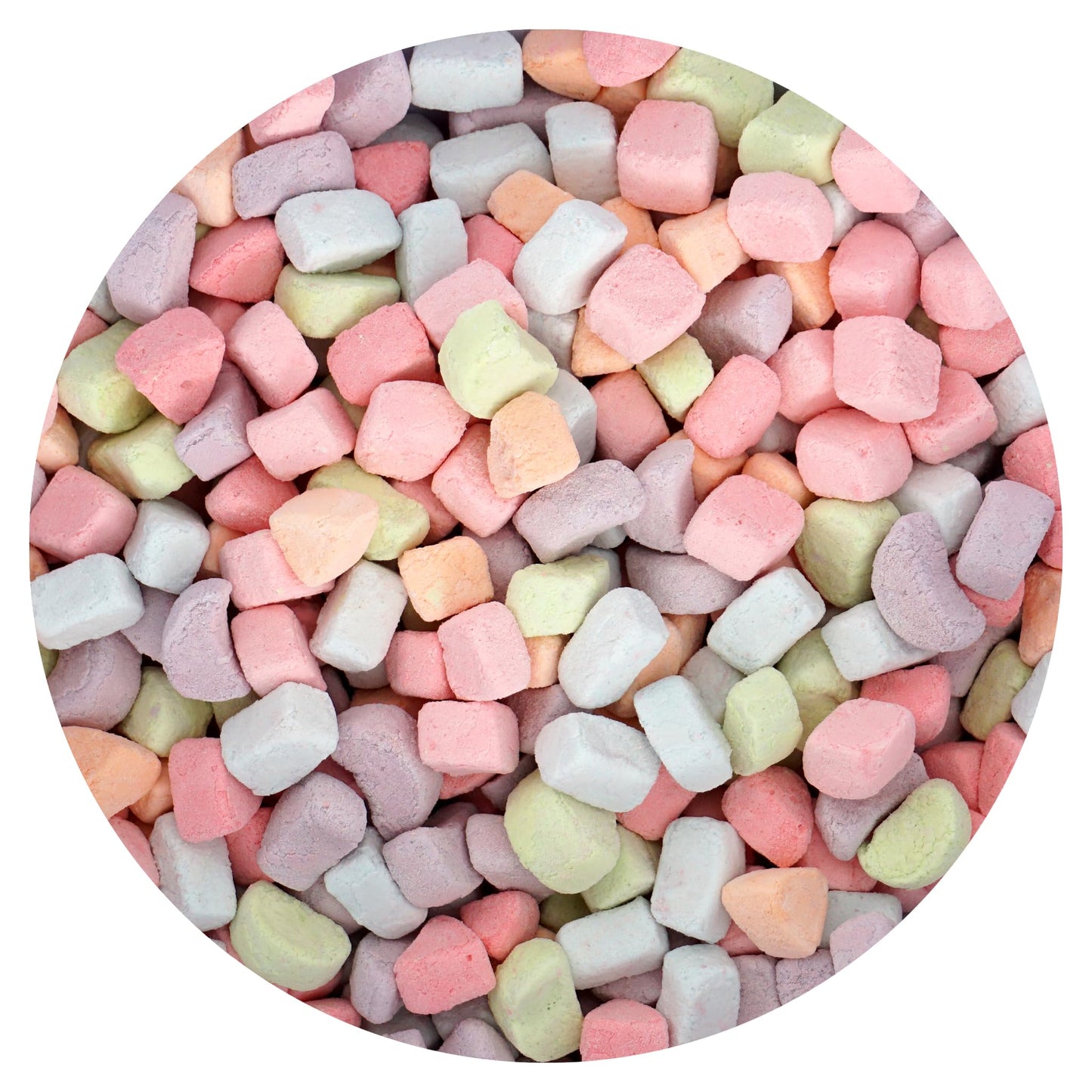 The Hampton Candy Company Dehydrated Cereal Marshmallows, Multi-Colored, 2 Pound Bulk Bag