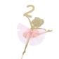 Ballet Cake Topper 1 To 5 Years Old - Ballerina, Birthday Cake Topper, Ballet Birthday Party, Dancing Princess Birthday Party, B