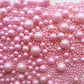 Pink Edible Pearls For Cake Decorating 5.1 Oz | Pink Cake Pearls | Edible Sugar Pearls | Edible Cake Decorations | Pink Pearl Sp
