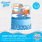 Treasures Gifted Officially Licensed Blippi Cake Topper Vehicle - Blippi Cake Decorations - Blippi Birthday Cake Topper - Blippi