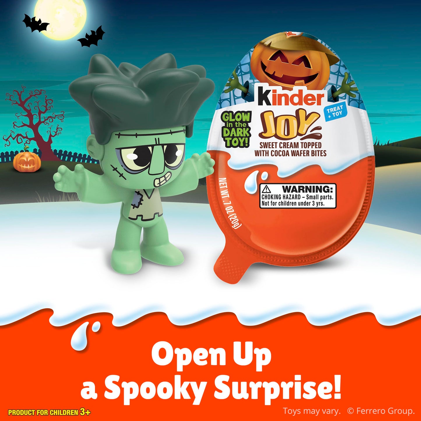 Kinder Joy Eggs   & Toys, 15 Count, Individually Wrapped, 0.7 oz Each, Perfect for Halloween Party Favors