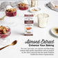 Watkins Pure Almond Extract, Brown, 2 Fl Oz - Premium Flavoring for Baking and Cooking, Pack of 1