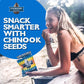 Chinook Seedery Roasted Jumbo Sunflower Seeds - Keto Snacks, Gluten-Free, Non-GMO, Dill Pickle Flavor 4 oz (12-Pack)