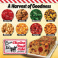 Old Fashion Claxton Fruit Cake - 1 Lb. Dark Recipe - Wrapped for Freshness in our Signature Claxton Carton