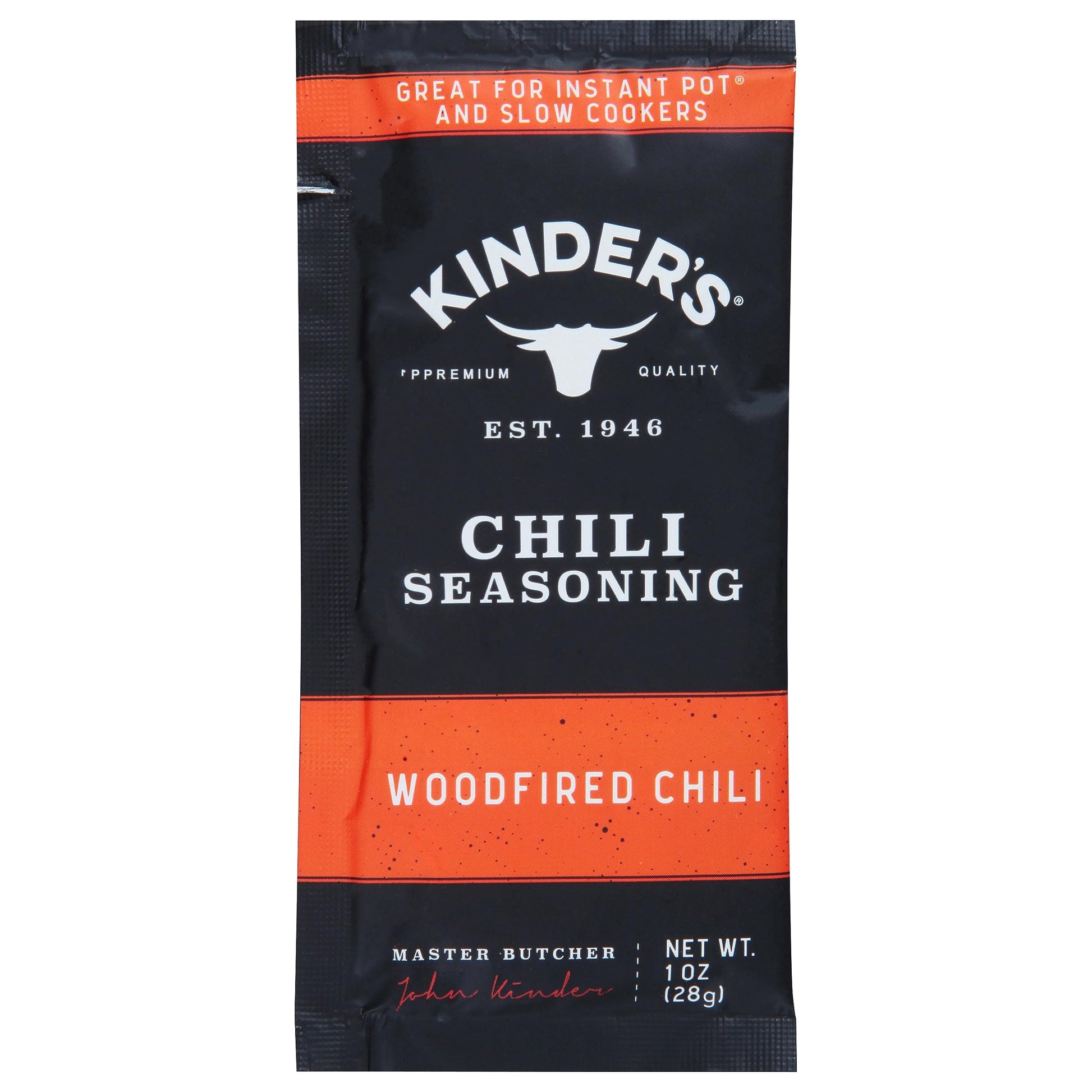 Kinders, Woodfired Chili Chili Seasoning, 1 Ounce