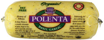 Food Merchants Organic Polenta, Basil Garlic, 18 Ounce (Pack of 12)