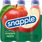 Snapple Apple Juice Drink, 16 fl oz recycled plastic bottle, 6 pack